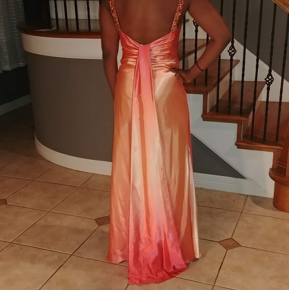 Wore one time pretty in Peach